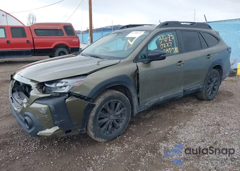 2023 Subaru Outback Onyx Edition из США, поврежденный, VIN 4S4BTALC7P3194946